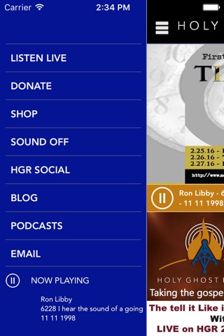 Holy Ghost Radio screenshot 2