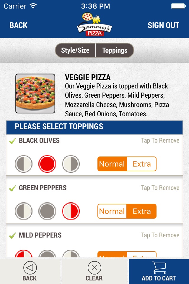 Sammy’s Pizza screenshot 4