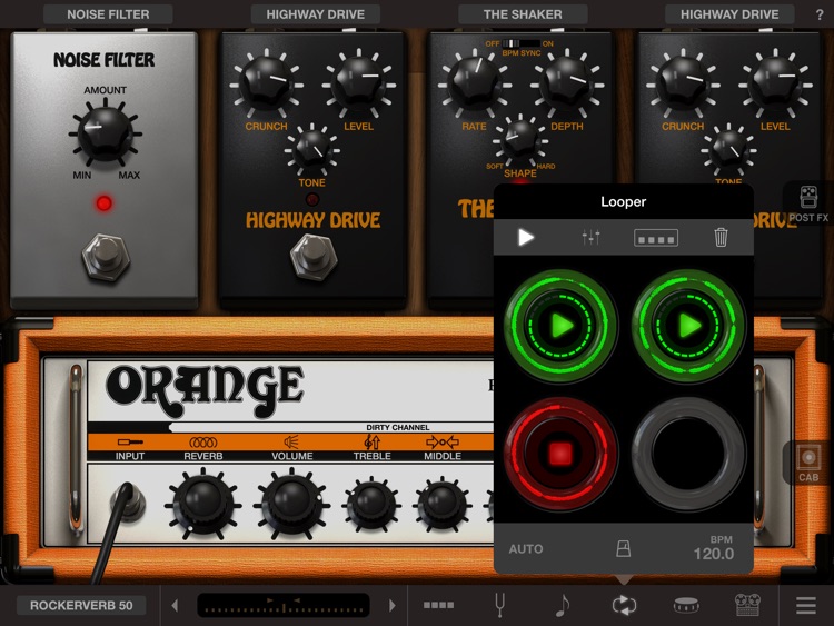 AmpliTube Orange for iPad