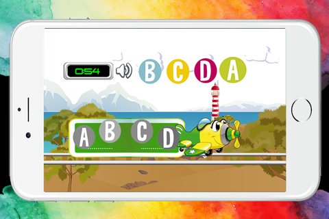 Learn English Alphabets ABC and 123 Number Games with Planes | Education for Kindergarten screenshot 2