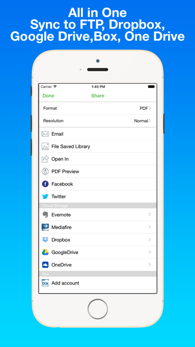PDF Scanner:Cam Photo document screenshot