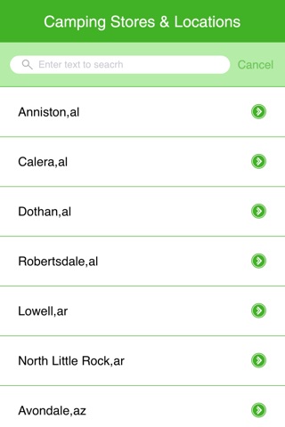 Camping Stores and Locations screenshot 2