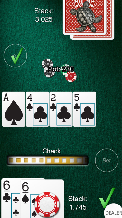 Screenshot #2 pour Heads Up: Hold'em (Free Poker)