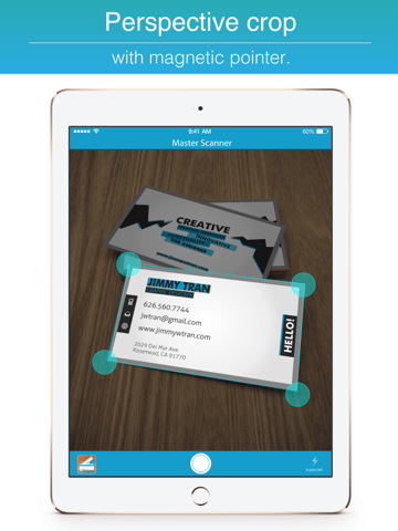 Screenshot #6 pour Master Scanner : Carte de visite, Fax app, Carnet de note for free business card.s reader, pro scan document.s and pdf converter