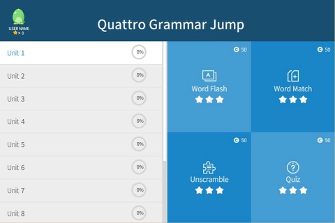 Quattro Grammar Jump screenshot 4