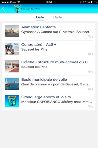 Sausset-Les-Pins officiel screenshot 4