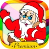 Kids paint xmas cards - The best Christmas coloring book for xmas seasons 2015 Premium