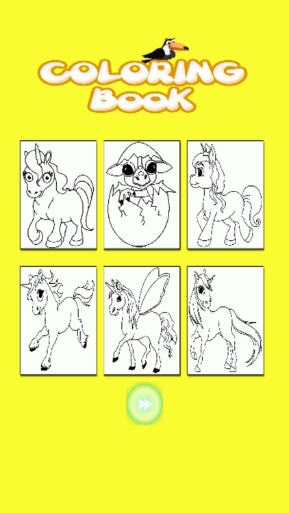 Kids Coloring Book - Cute Animals