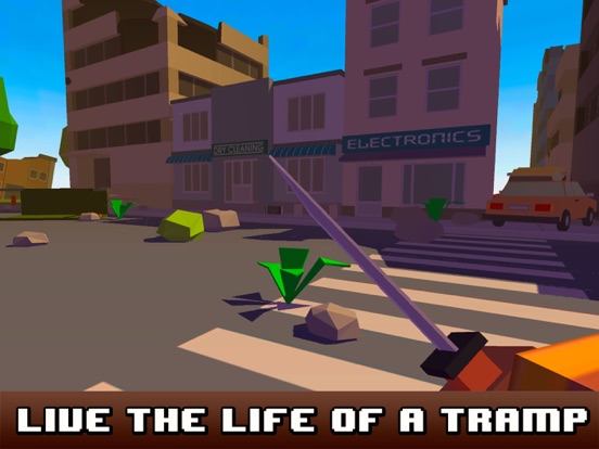 Screenshot #4 pour Pixel City Survival Simulator 3D