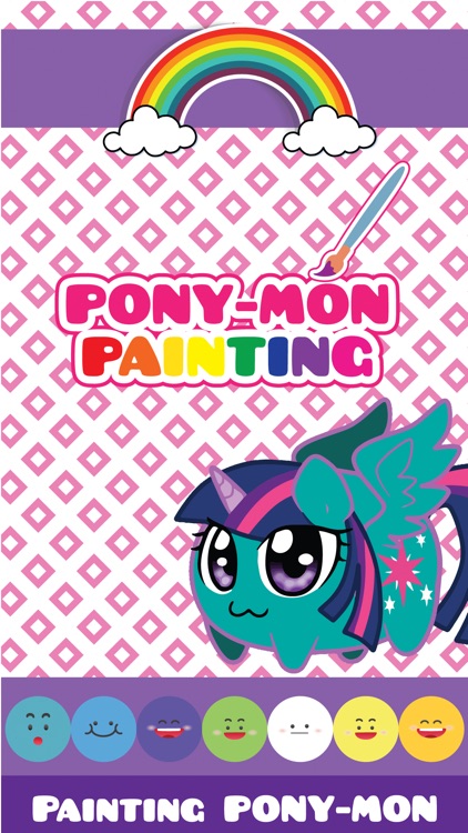 PONY MON Friendship Paniting Games for little Boys and Girls