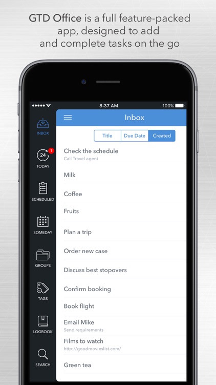 GTD tasks & to-do list screenshot-0