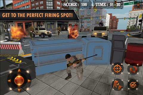 Brave Shot Sniper Assassin 3D Terrorist Combat screenshot 4