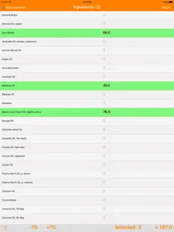 Soap calculator PRO screenshot 6