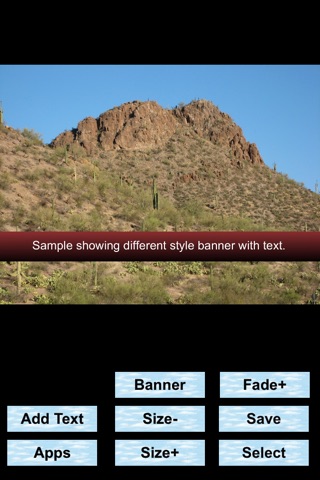 Banner Text - Add to any photo screenshot 2