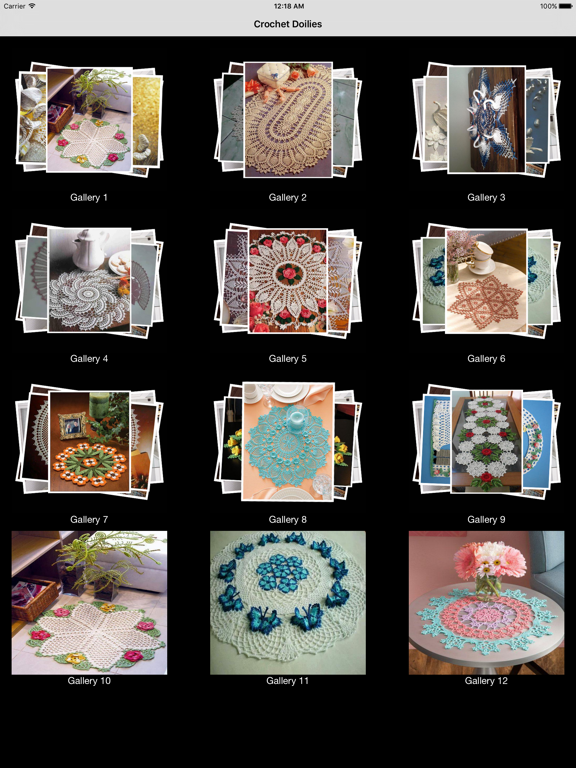 Screenshot #4 pour Crochet Doilies