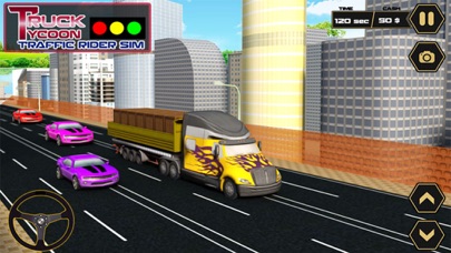 Truck Tycoon Driver Pro Traffic Rider - Free 3D Parking Simulator iPhone screenshot