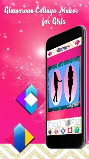 女孩迷人的拼貼製造商 - 添加和削减影楼精美图片(圖3)-速報App