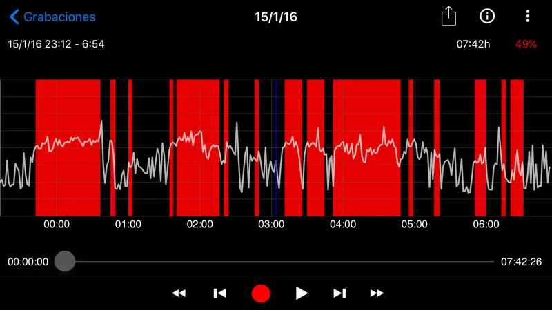 SnoreClock - Do you snore? screenshot 4 of 4