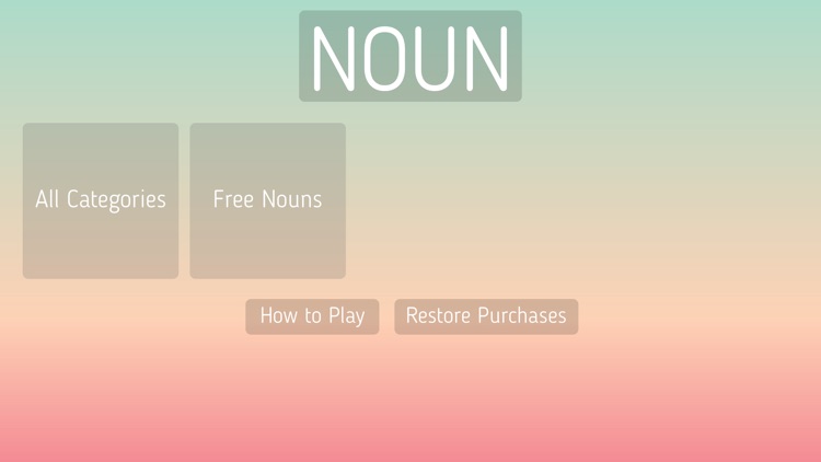 Noun Game