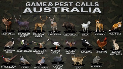 Australia Game and Pest Calls Screenshot