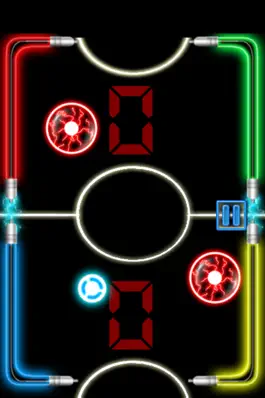 Game screenshot Glow Hockey Extreme apk