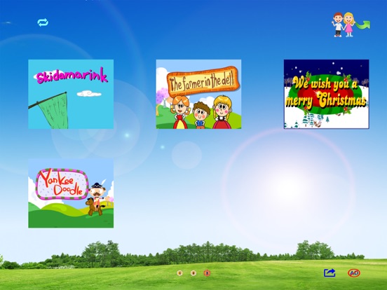 Animated kids songs HD iPad screenshot