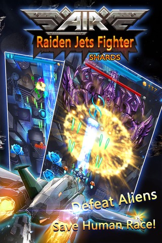 Raiden Jets Fighter: Arcade Craft Shooting Gameのおすすめ画像1