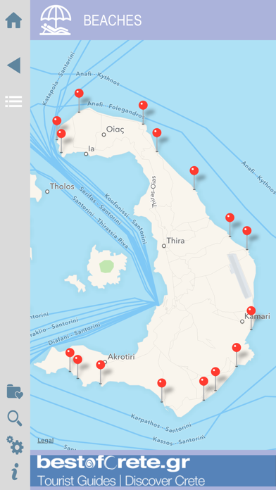 Best of Santorini iPhone screenshot 5 - Travel app