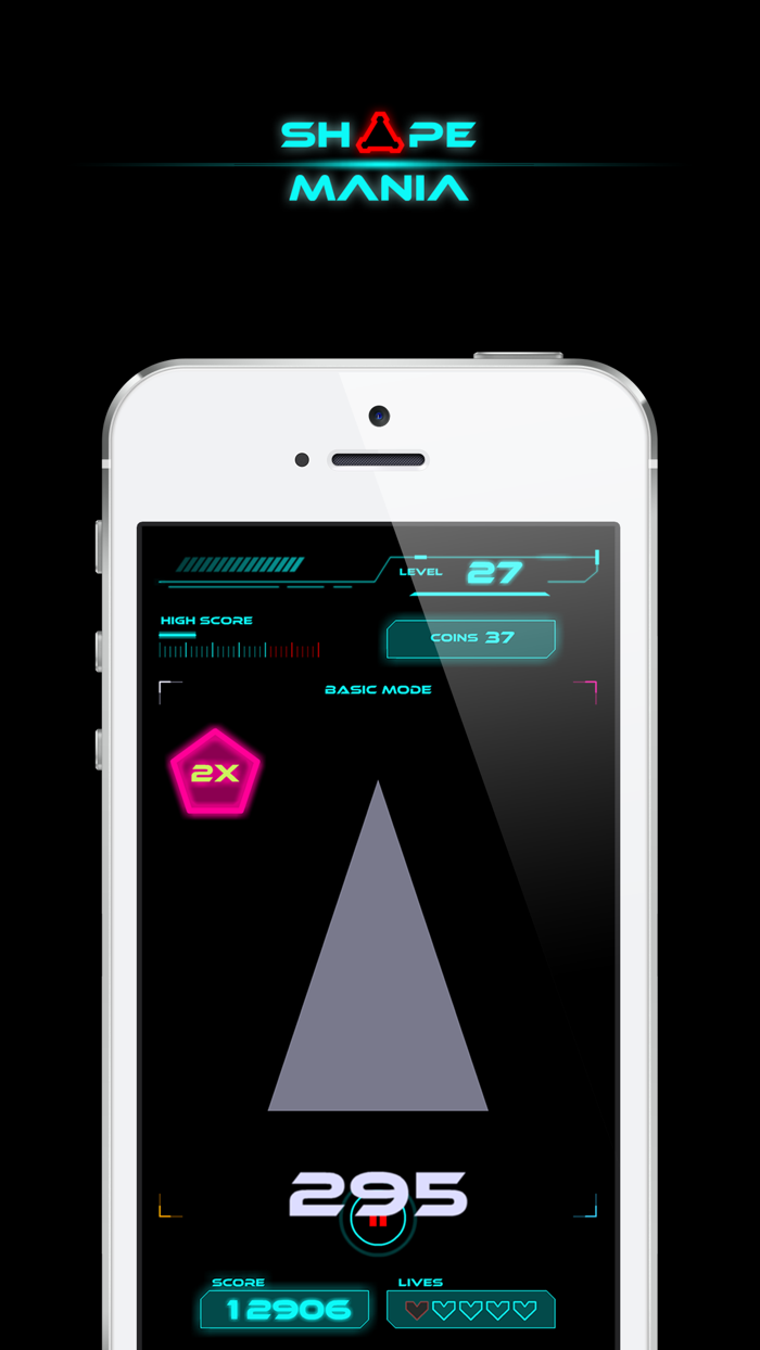 Shape Mania – Fun Geometry Game With Puzzle Action to Test Your Reflex Skills