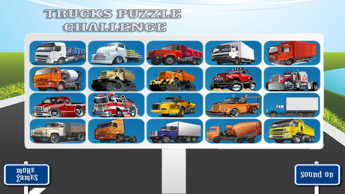 AAA³ Trucks Puzzle Challenge - Puzzle Games for kids for free