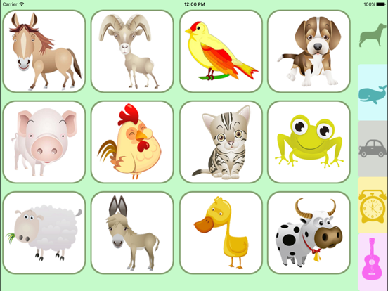 Screenshot #6 pour Sons et images pour préscolair