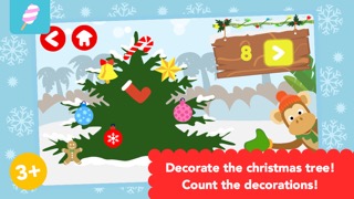 Math Tales - Christmas Time: Christmas Math in the Snowy Jungleのおすすめ画像1