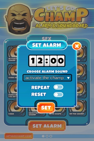 Lets Go Champ Alarm Soundboard screenshot 2