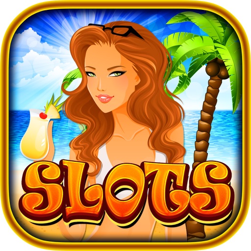 Amazing Vacation White Beach Casino Slots Vegas Big Jackpots Games Free iOS App