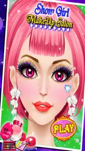 Show Girl Makeup Salon for girls screenshot #1 for iPhone