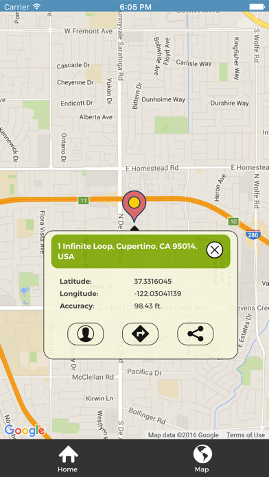 Screenshot #2 pour My Address Locator - Find Me