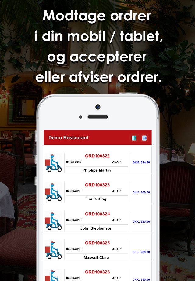 Eatonline Restaurant App screenshot 2