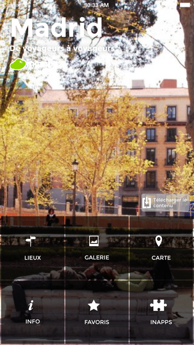 Screenshot #1 pour Madrid - Guide de Voyage monnuage