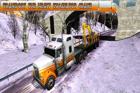 Heavy Machinery Cargo Transporter Truck: Transport Mega Construction Equipment in this Parking Simulation screenshot 3