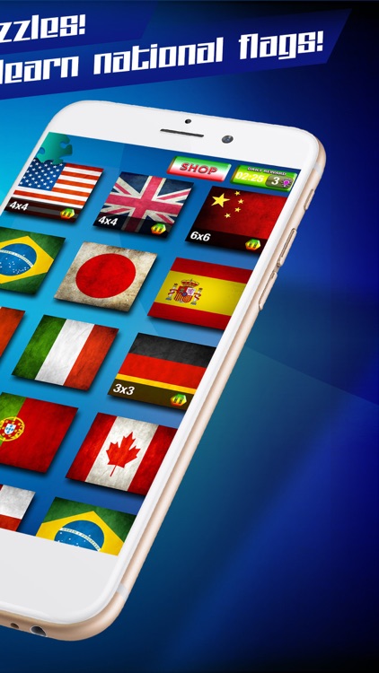 Flag Jigsaw Puzzles for Kids – Best Geography Quiz and Mind Game.s to Train Your Brain