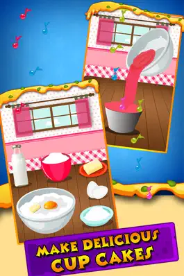 Game screenshot Cupcake Maker - Fun Free cooking recipe game for kids,girls,boys,teens & family apk