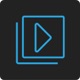 Video Blender Free : Blend any two videos or movie clips together instantly! app icon - Photo & Video app for iPhone