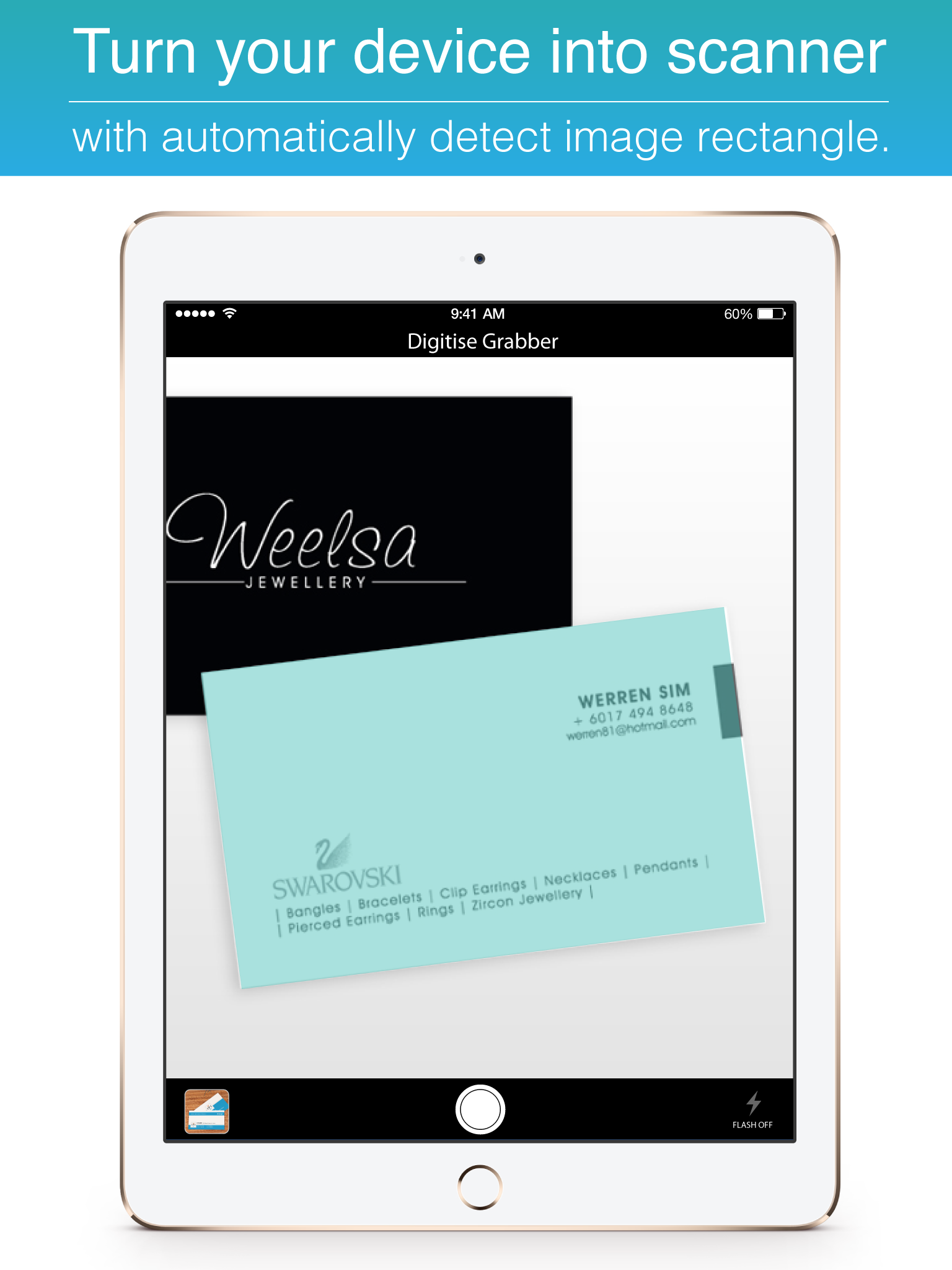 Digitise Grabber Book Keeping Scanner screenshot 6
