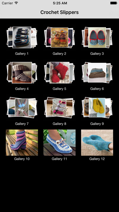 Screenshot #1 pour Crochet Slippers