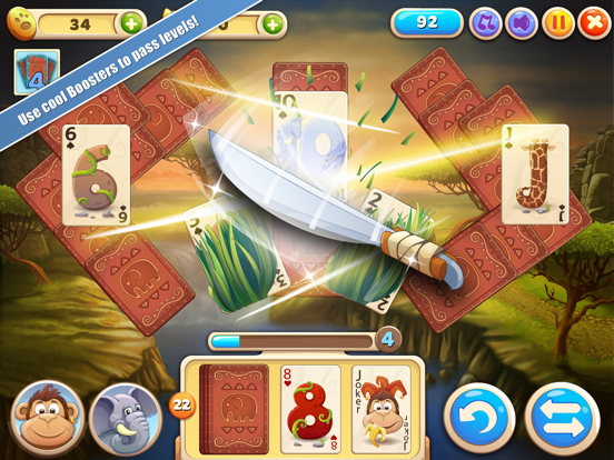 Solitaire Safari - Card Game iPad app afbeelding 4