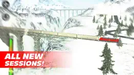 train driver journey 8 - winter in the alps iphone screenshot 2