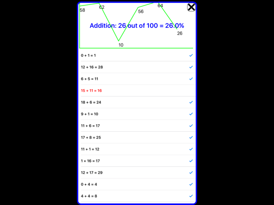 Screenshot #6 pour Maths Brain Exercise
