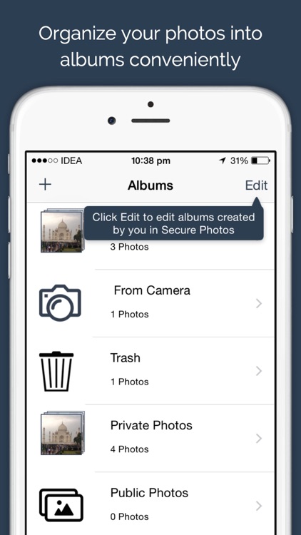 Secure Photos - Private vault to keep your photos safe screenshot-4