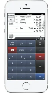 accountant calc universal iphone screenshot 1