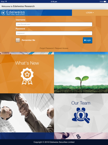 Screenshot #6 pour ERA Edelweiss Research App
